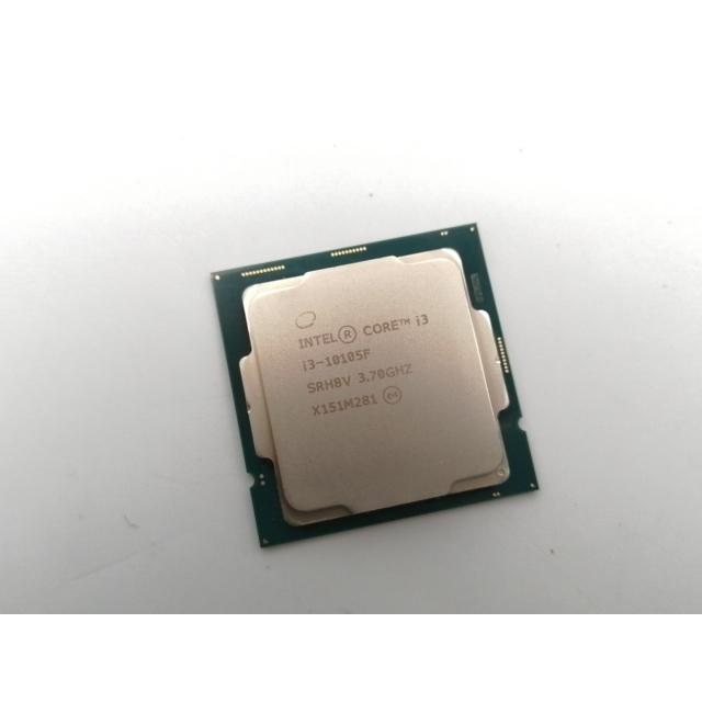 中古】Intel Core i3-10105F (3.7GHz/TB:4.4GHz) BOX LGA1200/4C/8T/L3