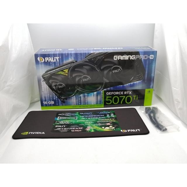 納品書（保証書）付　Palit GeForce RTX 5070 Ti 16GB Palit 〔中古〕GeForce RTX 5070 Ti GamingP NE507T019T2-GB2031A