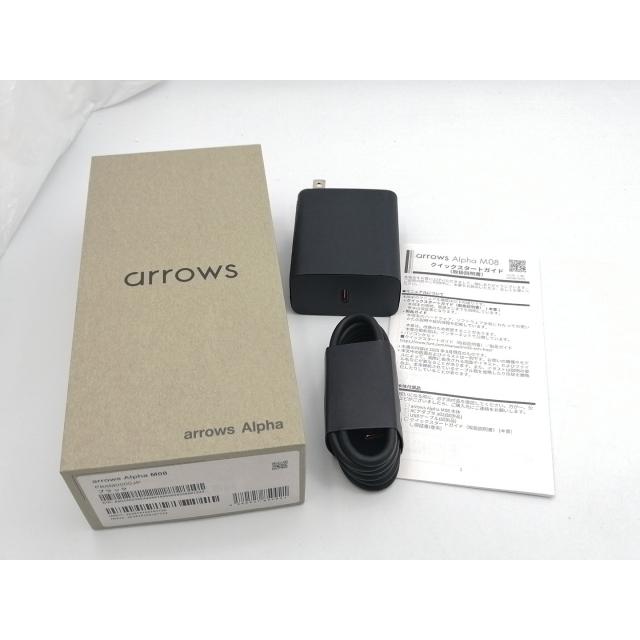 中古】FCNT 国内版 【SIMフリー】 arrows Alpha ブラック 12GB 512GB