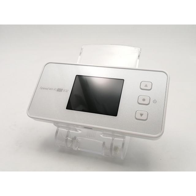 中古】NEC UQmobile 【SIMフリー】 Speed Wi-Fi 5G X12 NAR03 アイス