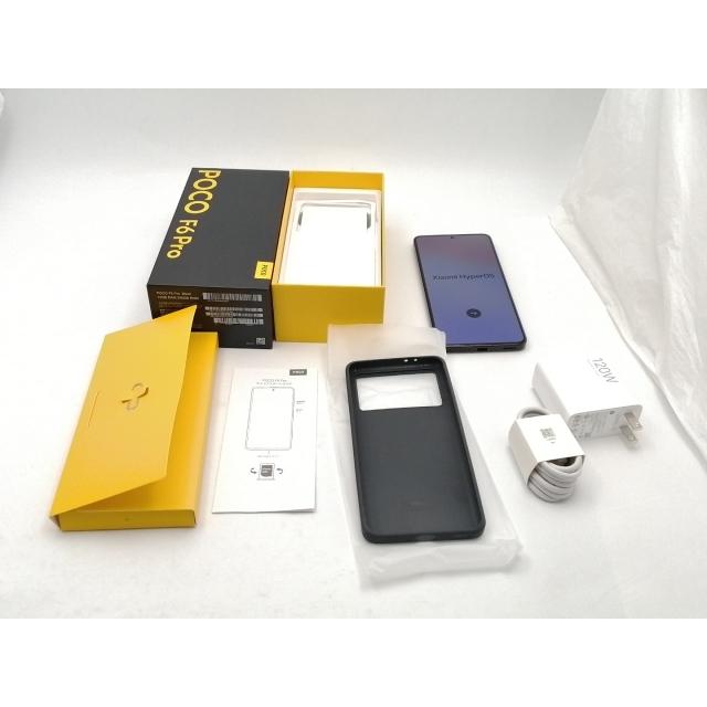 中古】Xiaomi 国内版 【SIMフリー】 POCO F6 Pro 12GB 256GB ブラック