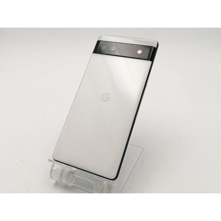 中古】Google au 【SIMフリー】 Pixel 6a チョーク 6GB 128GB GB17L