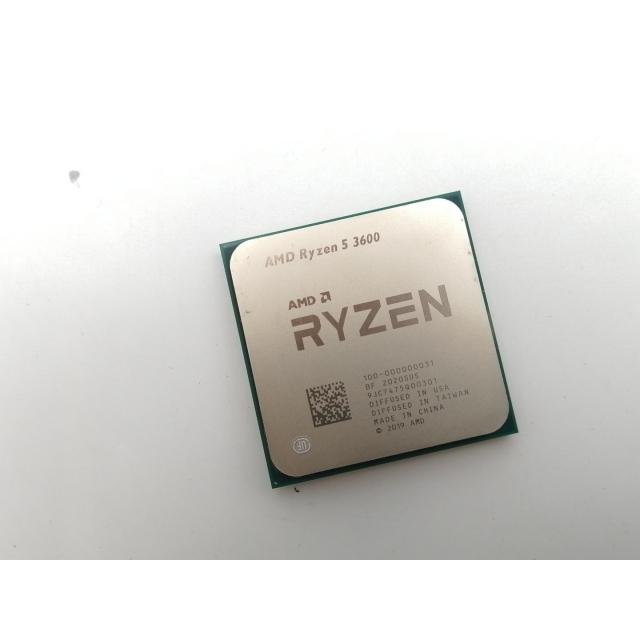 中古】AMD Ryzen 5 3600 (3.6GHz/TC:4.2GHz) BOX AM4/6C/12T/L3 32MB