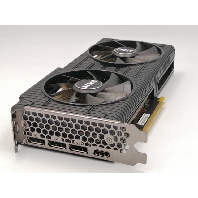 中古】Palit GeForce RTX 3060 Ti Dual OC 8GB LHR（NE6306TS19P2