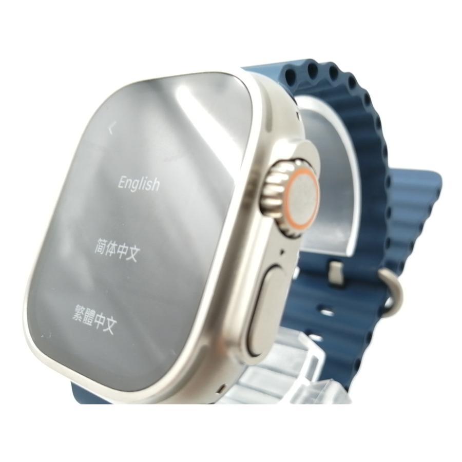 【中古】Apple Apple Watch Ultra2 49mm Cellular チタニウムケース/ブルーオーシャンバンド MREG3J/A【ECセンター】保証期間１ヶ月【ランクA】の画像