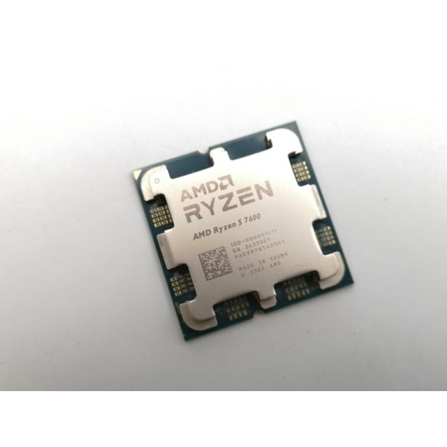 中古】AMD Ryzen 5 7600 (3.8GHz/TC:5.1GHz) bulk AM5/6C/12T/L3 32MB