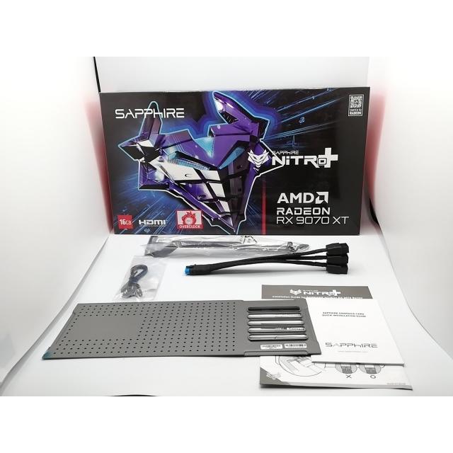 中古】SAPPHIRE NITRO+ Radeon RX 9070 XT GAMING OC 16GB GDDR6