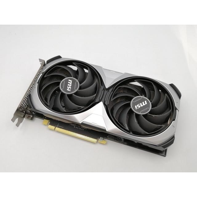中古美品MSI GeForce RTX 4070 VENTUS 2X E 12G 中古】MSI GeForce RTX 4070 VENTUS 2X 12G OC RTX4070/12GB (GDDR6X