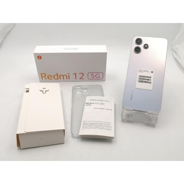 中古】Xiaomi au 【SIMフリー】 Redmi 12 5G 4GB 128GB ポーラー