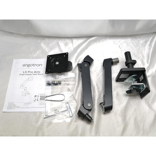 【中古】PS4 PRO本体　モニターアーム 中古】ERGOTRON LX Pro デスクモニターアーム ブラック 45-682-292【EC