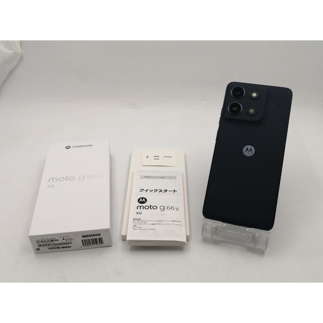 中古】MOTOROLA ymobile 【SIMフリー】 moto g66y 5G PANTONE Black