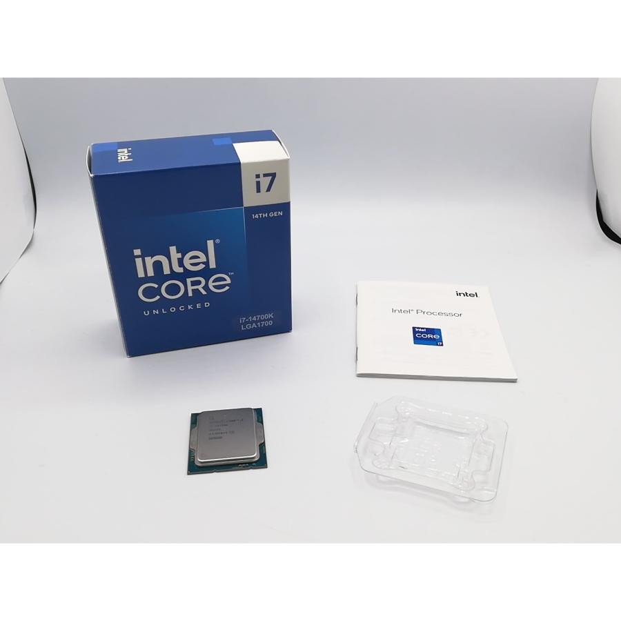 Intel Core i7-14700K LGA1700 BOX 動作品 中古】Intel Core i7-14700K(3.4GHz) Box LGA1700/20C(P:8C/E:12C)/28T
