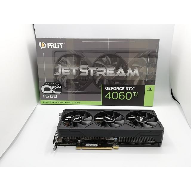 中古】Palit GeForce RTX 4060 Ti JetStream OC 16GB(NE6406TU19T1