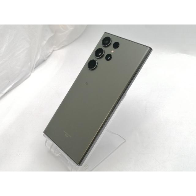 中古】SAMSUNG au 【SIMフリー】 Galaxy S23 Ultra グリーン 12GB