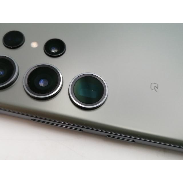 中古】SAMSUNG au 【SIMフリー】 Galaxy S23 Ultra グリーン 12GB