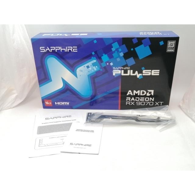 中古】SAPPHIRE PULSE Radeon RX 9070 XT GAMING 16GB GDDR6 RX9070XT