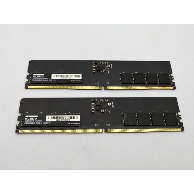 中古】DDR5 16GB 2枚組（合計32GB） DDR5-5600(PC5-44800