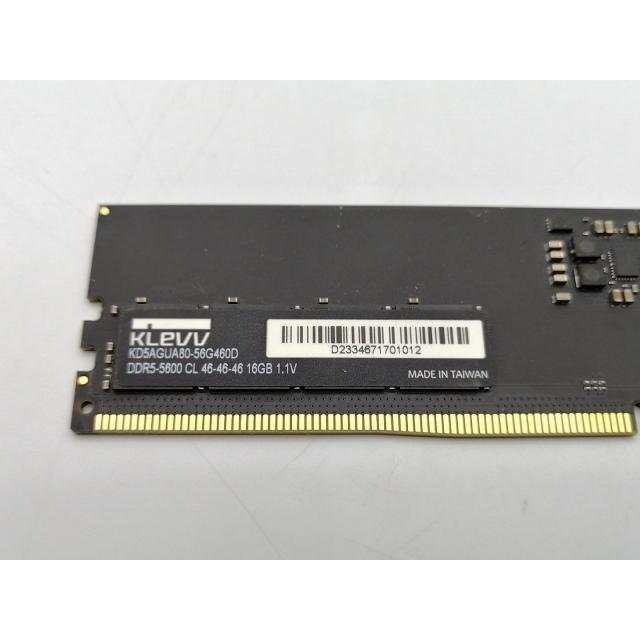 中古】DDR5 16GB 2枚組（合計32GB） DDR5-5600(PC5-44800