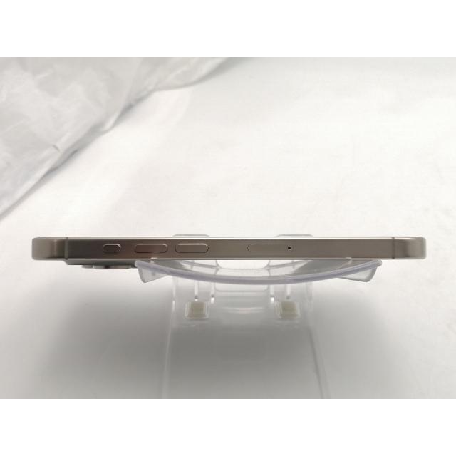 【中古】Apple 国内版 【SIMフリー】 iPhone 15 Pro 256GB ナチュラルチタニウム MTUF3J/A【ECセンター】保証期間１ヶ月【ランクA】の画像
