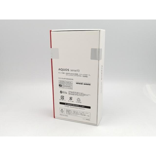 未使用】SHARP 国内版 【SIMフリー】 AQUOS sense10 6GB 128GB