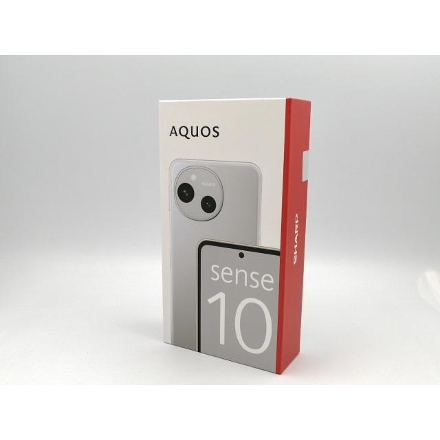 未開封 AQUOS sense 10 SH-M33 6GB/128GB シルバー 未使用】SHARP 国内版 【SIMフリー】 AQUOS sense10 6GB 128GB