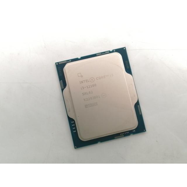 中古】Intel Core i3-12100(3.3GHz) Bulk LGA1700/4C(P:4C/E:0C)/8T/L3 