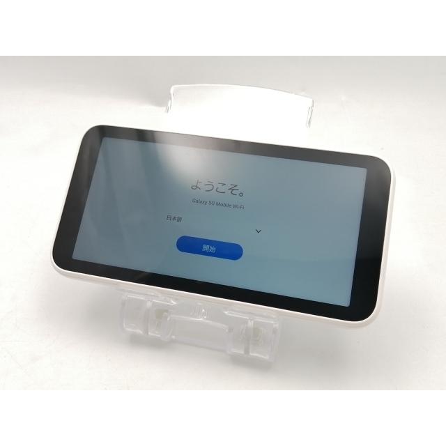 中古】SAMSUNG au 【SIMフリー】 Galaxy 5G Mobile Wi-Fi SCR01