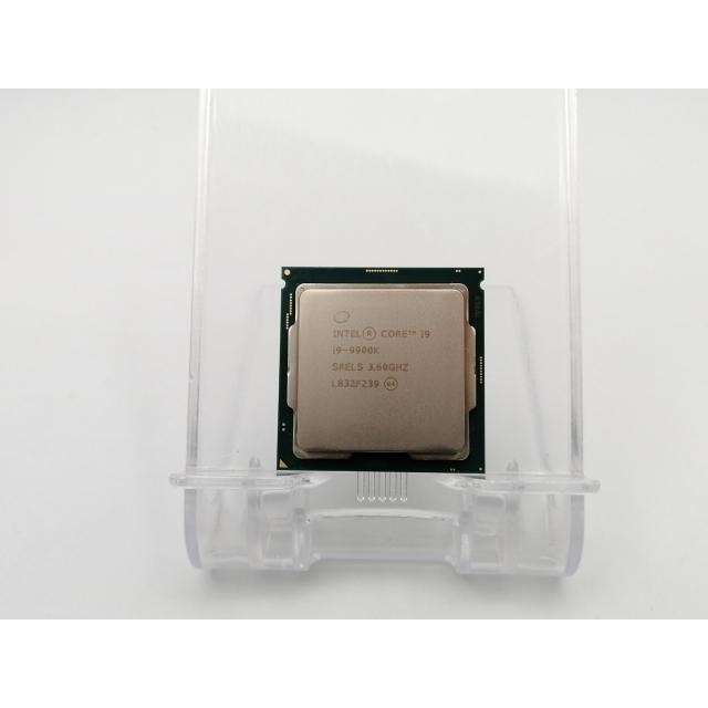 中古】Intel Core i9-9900K(3.6GHz/TB:5GHz/SRELS/P0)BOX LGA1151/8C