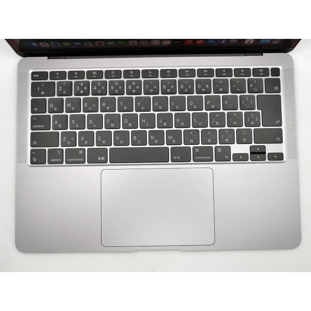 【中古】Apple MacBook Air 13インチ CTO (M1・2020) スペースグレイ Apple M1(CPU:8C/GPU:7C)/16G/256G【ECセンター】保証期間１ヶ月【ランクA】の画像