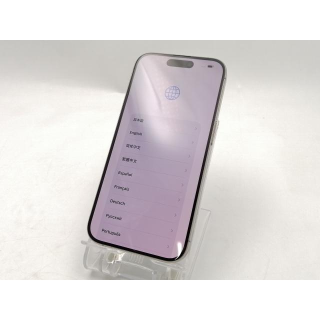 【中古】Apple 国内版 【SIMフリー】 iPhone 15 Pro 256GB ナチュラルチタニウム MTUF3J/A【ECセンター】保証期間１ヶ月【ランクA】の画像