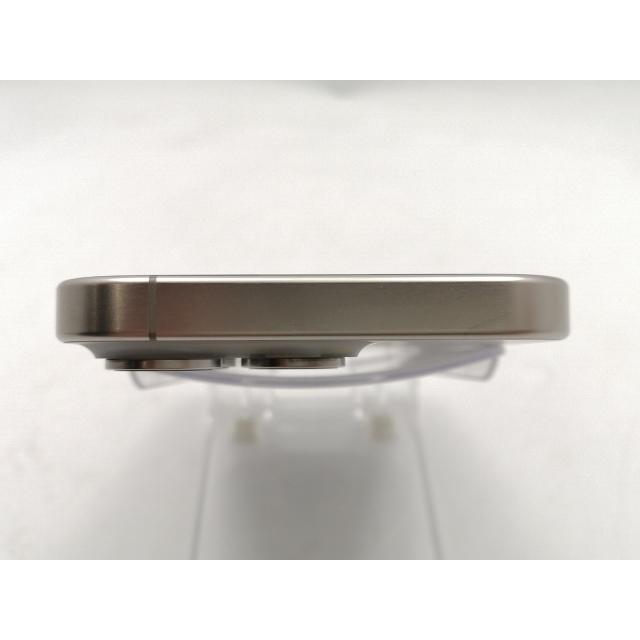 【中古】Apple 国内版 【SIMフリー】 iPhone 15 Pro 256GB ナチュラルチタニウム MTUF3J/A【ECセンター】保証期間１ヶ月【ランクA】の画像