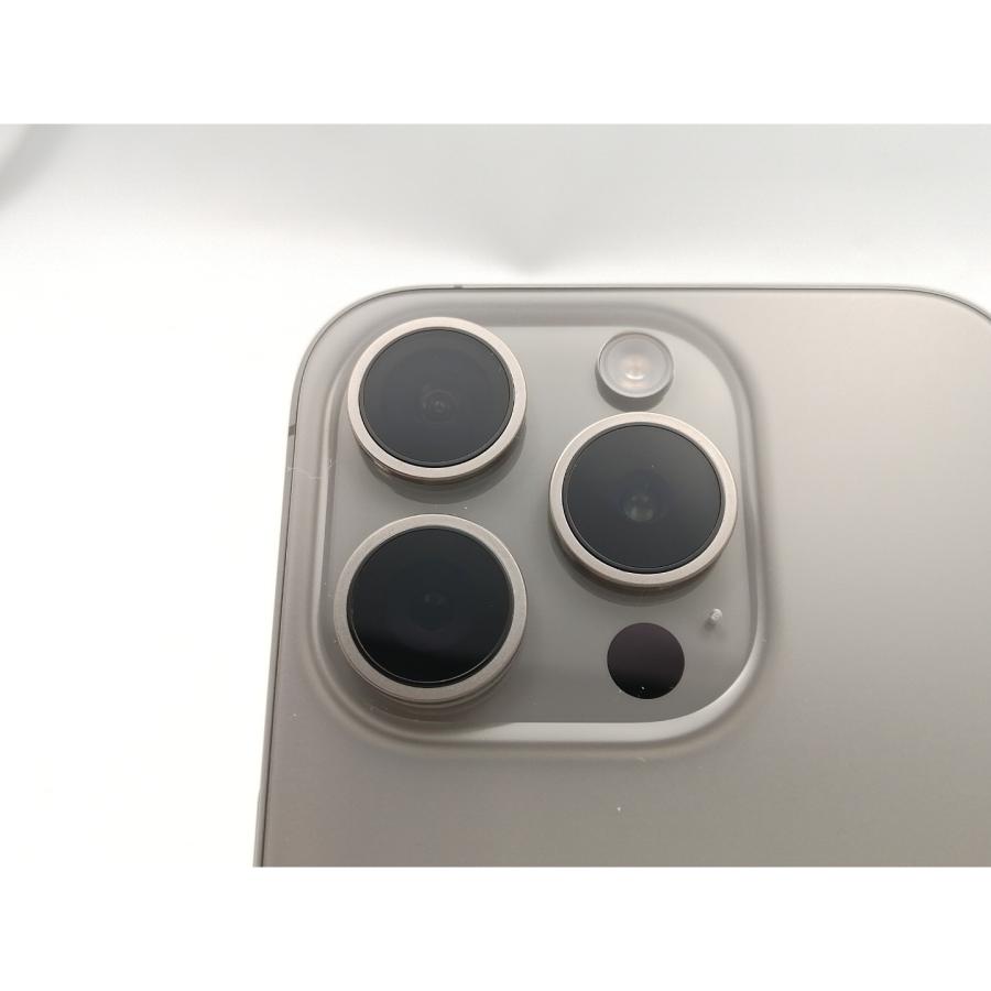 【中古】Apple 国内版 【SIMフリー】 iPhone 15 Pro 256GB ナチュラルチタニウム MTUF3J/A【ECセンター】保証期間１ヶ月【ランクA】の画像