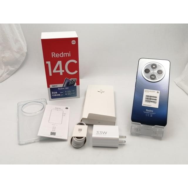 中古】Xiaomi 国内版 【SIMフリー】 Redmi 14C スターリーブルー 4GB