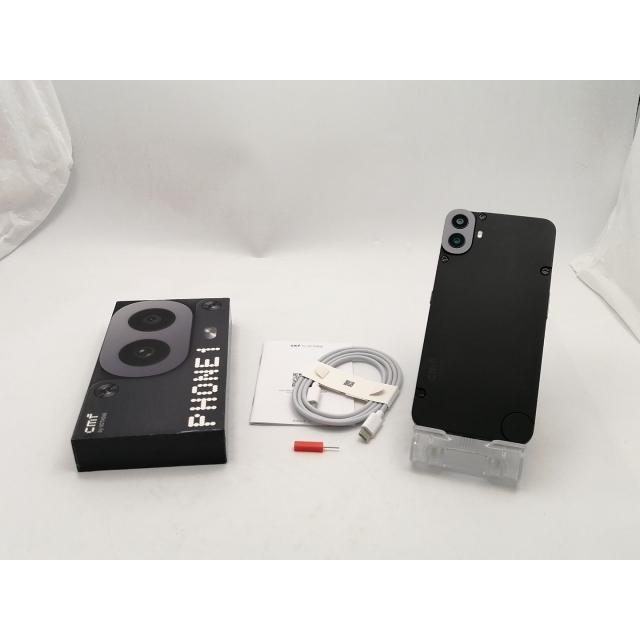中古】NOTHING 【SIMフリー】 CMF Phone 1 8GB 256GB ブラック