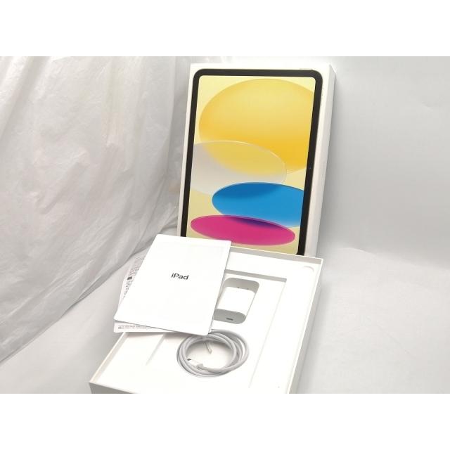中古】Apple 【Wi-Fi】 iPad（第10世代/2022） 64GB イエロー MPQ23J/A