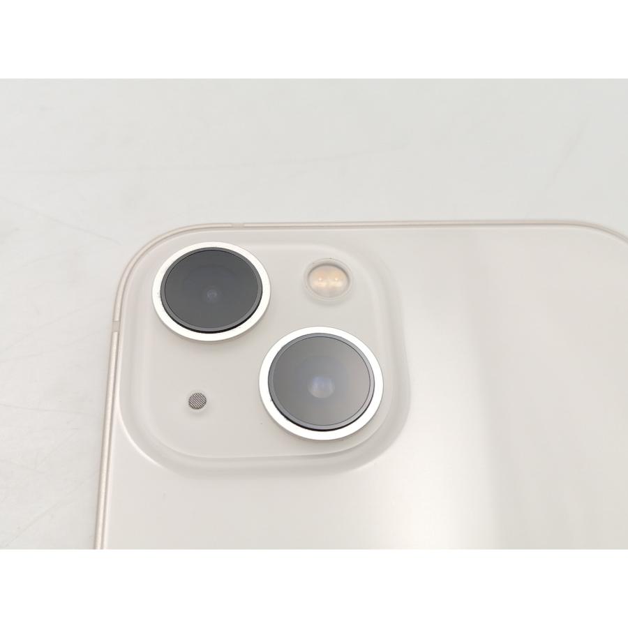 【中古】Apple SoftBank 【SIMフリー】 iPhone 13 128GB スターライト MLND3J/A【ECセンター】保証期間１ヶ月【ランクA】の画像