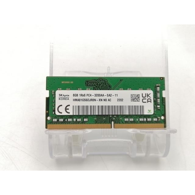 中古】260PIN 8GB DDR4-3200(PC4-25600) SODIMM 【ノートPC用】【EC
