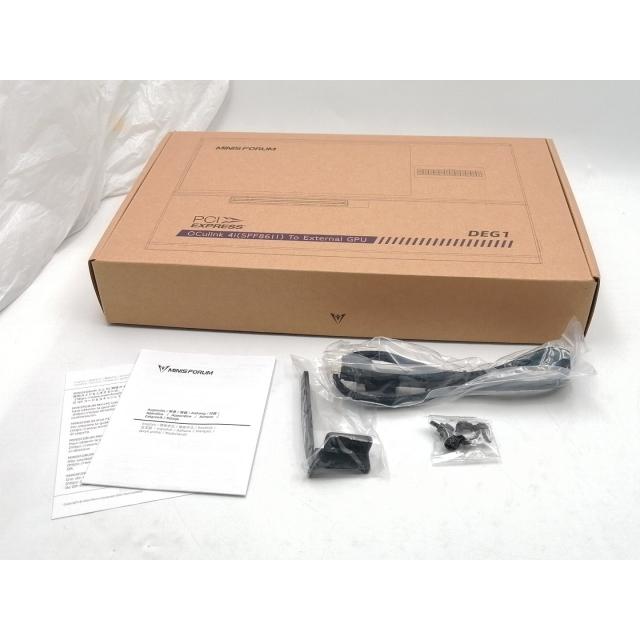 中古】MINISFORUM DEG1 外付けGPU ドッキングステーション 【Oculink