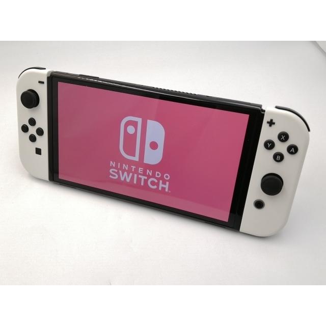 中古】Nintendo Switch 本体 (有機ELモデル) HEG-S-KAAAA ホワイト