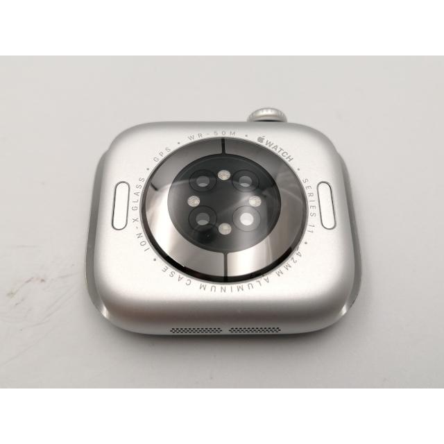 【中古】Apple Watch Series11 42mm GPS シルバーアルミニウムケース/パープルフォグスポーツバンド (M/L) MEU74J/A【ECセンター】保証期間１ヶ月【ランクA】の画像