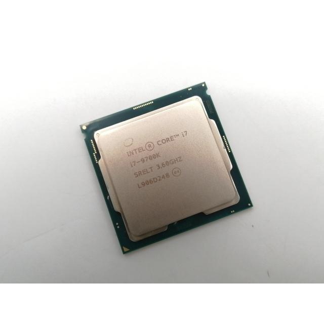 中古】Intel Core i7-9700K (3.6GHz/TB:4.9GHz/SRELT/P0) bulk LGA1151 