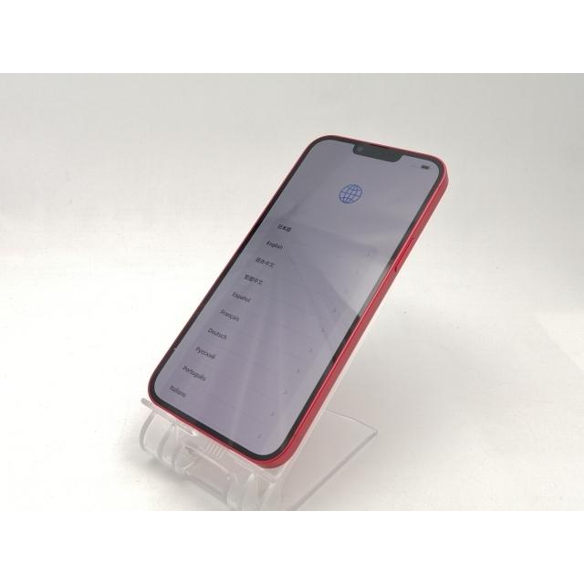 【中古】Apple 国内版 【SIMフリー】 iPhone 14 Plus 256GB  (PRODUCT)RED MQ4P3J/A【ECセンター】保証期間１ヶ月【ランクA】の画像