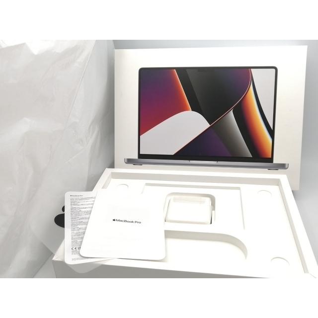 【中古】Apple MacBook Pro 14インチ M1 Pro(CPU:8C/GPU:14C) 16GB/512GB スペースグレイ MKGP3J/A (14インチ, 2021)【ECセンター】保証期間１ヶ月【ランクC】の画像