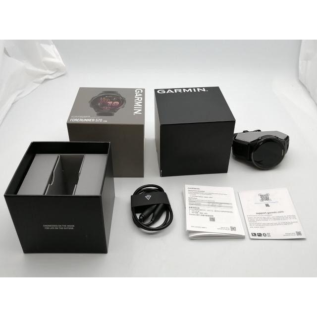 【中古】Garmin Forerunner 570 47mm 010-02971-30 [Black]【秋葉5号】保証期間１ヶ月【ランクA】の画像