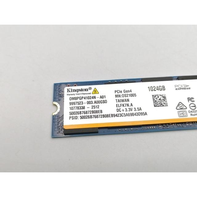 中古】各社 1TB SSD (M.2 2280/PCIe4.0 NVMe)【ECセンター】保証期間1