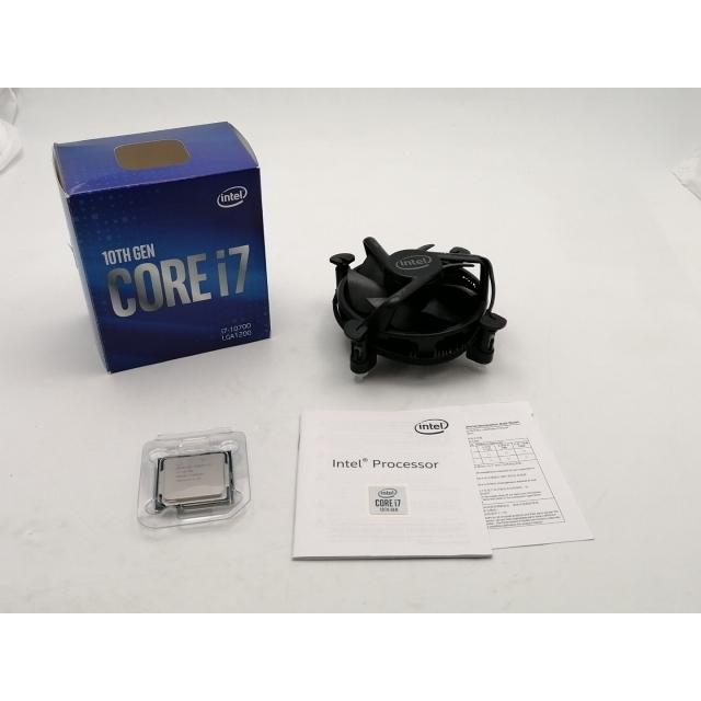(動作確認済み）intel core i7-10700 CPU 中古】Intel Core i7-10700 (2.9GHz/TB:4.8GHz) BOX LGA1200/8C/16T/L3