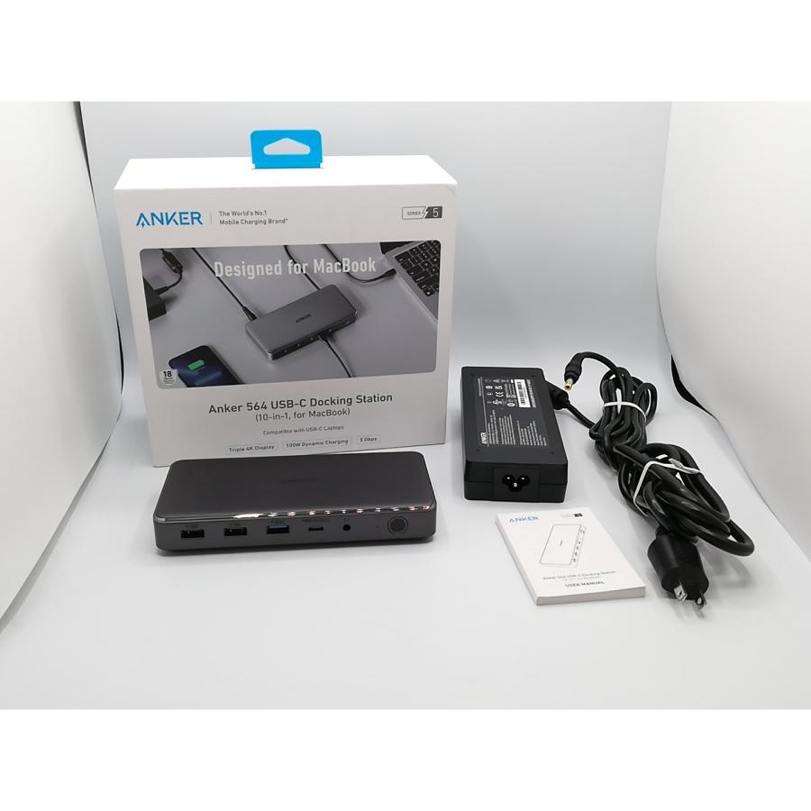 中古】Anker Anker 564 USB-C ドッキングステーション (10-in-1, for 