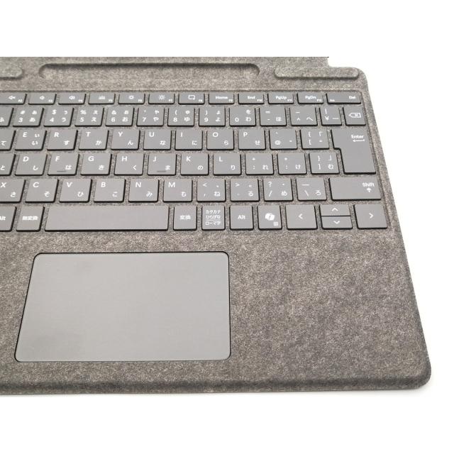 中古】Microsoft Surface Pro キーボード プラチナ Pro8/9/X/13インチ