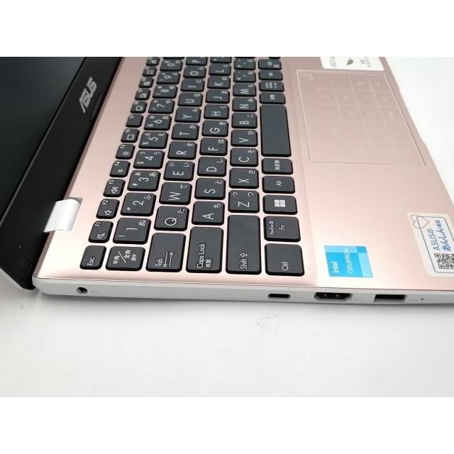 中古】ASUS E210KA E210KA-GJ03PWS ローズピンク【Celeron N4500 4G