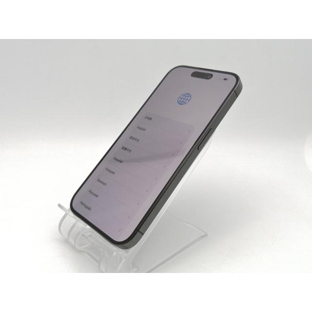 中古】Apple 国内版 【SIMフリー】 iPhone 15 Pro 256GB ブラック
